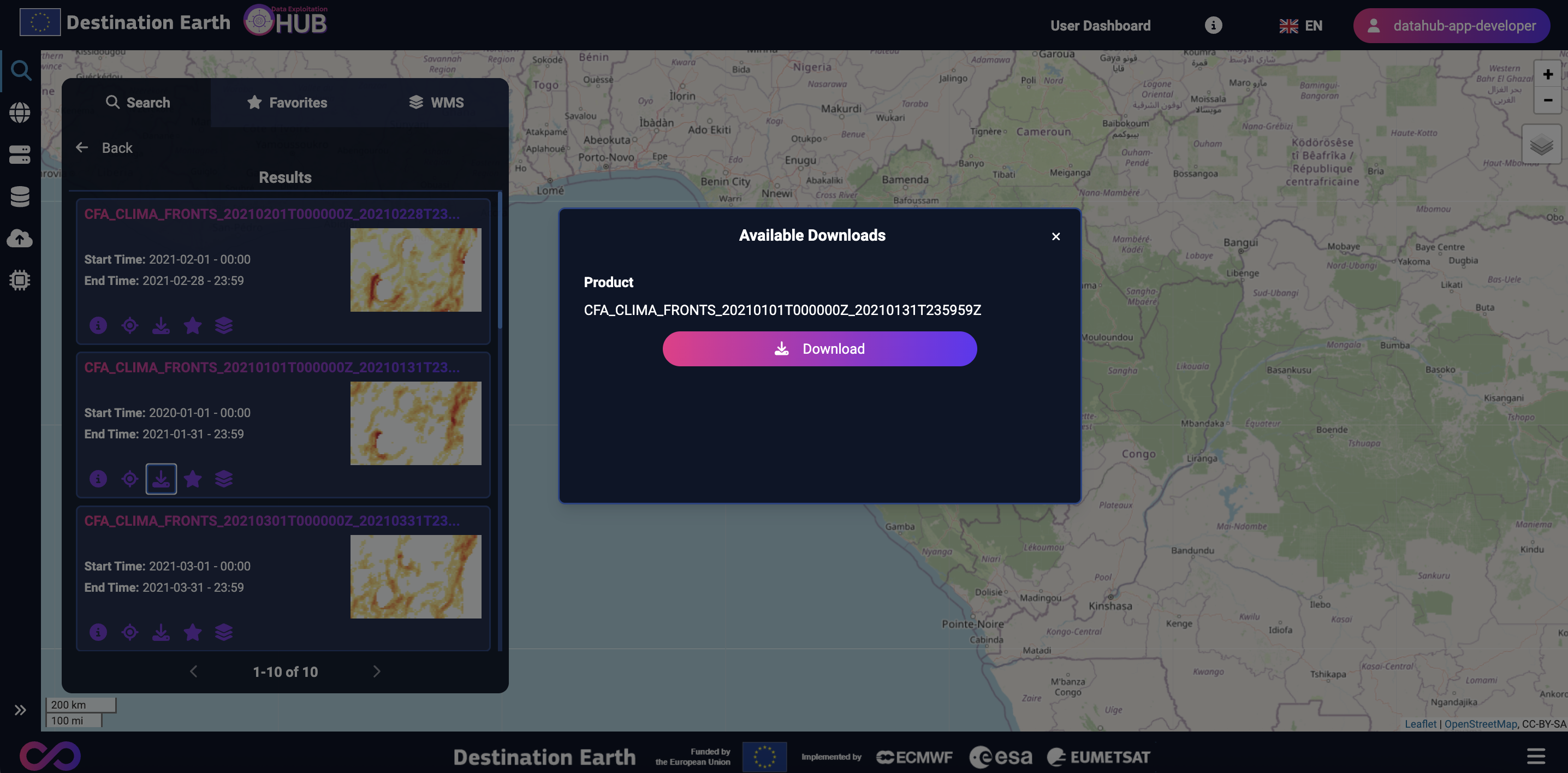 Download the result