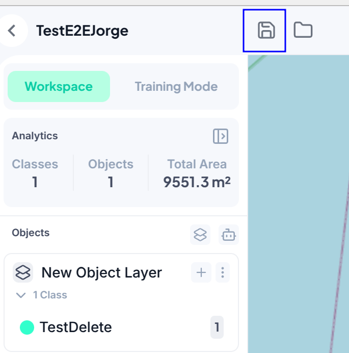 Save Workspace