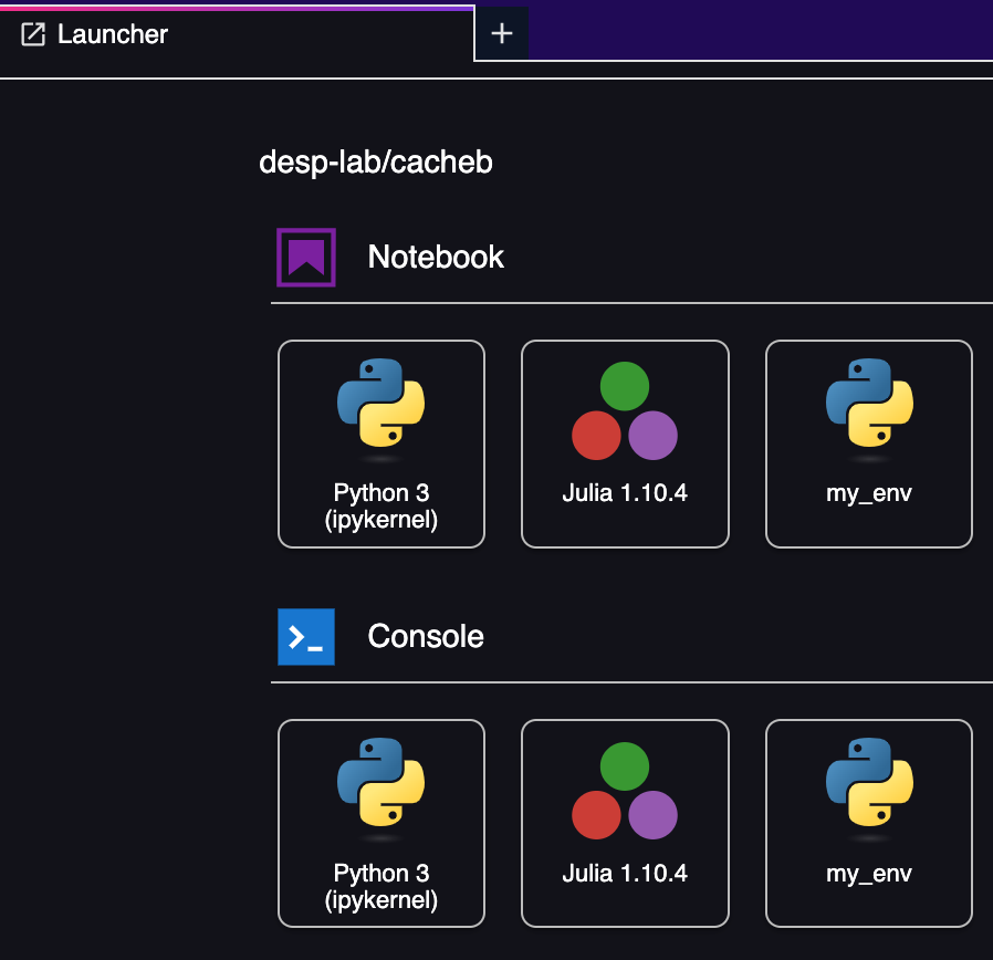 Code Lab new environment