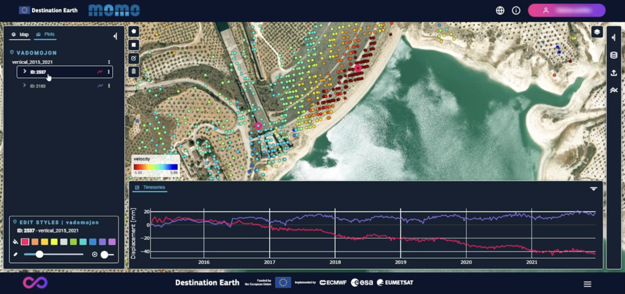 Single and multiple point selection
