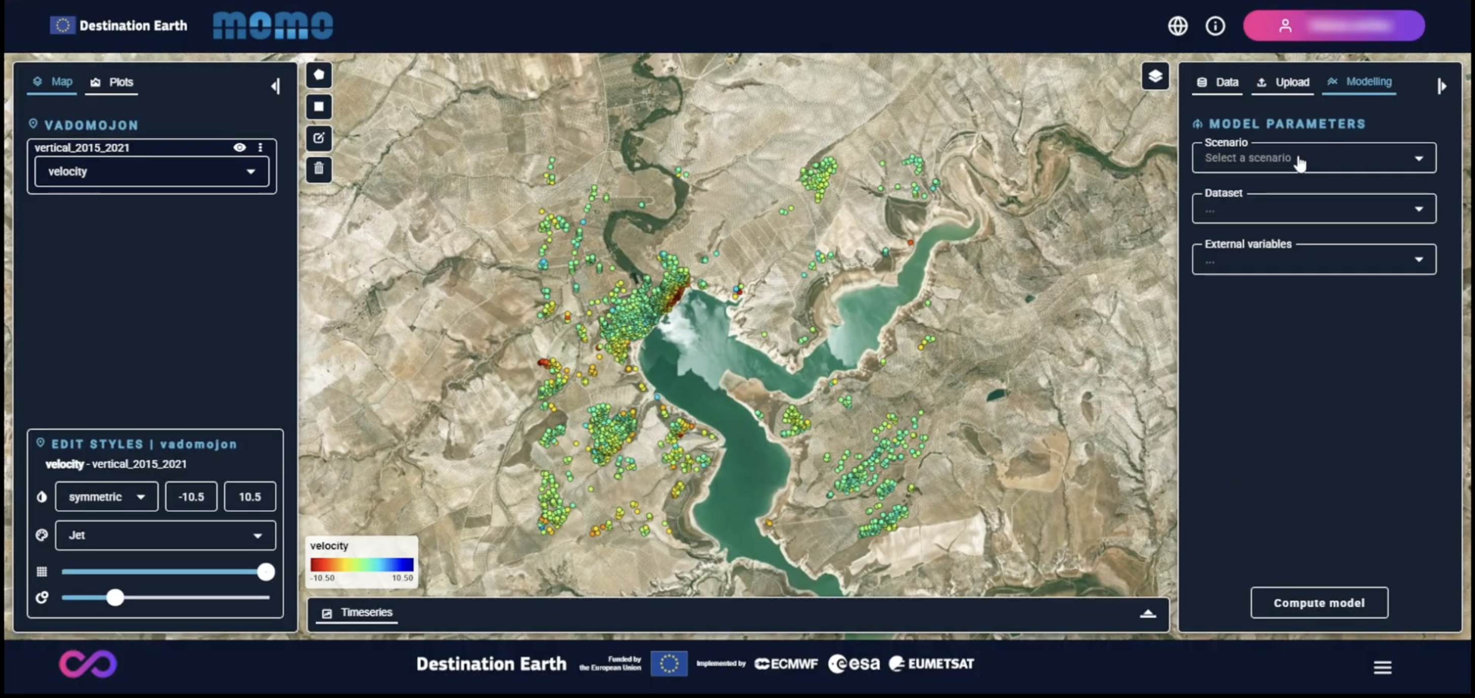 Modelling configuration