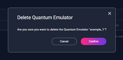 Create a Quantum Emulator Form